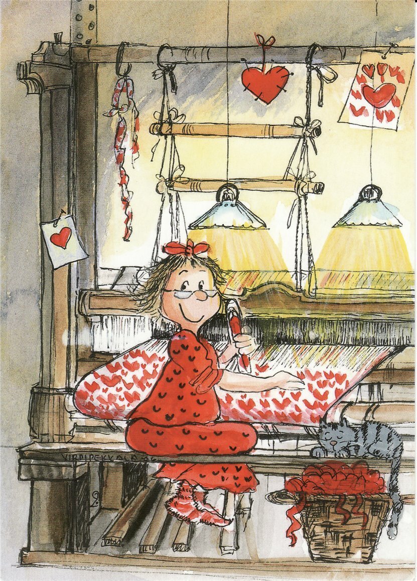 Финская художница Вирпи Пеккала