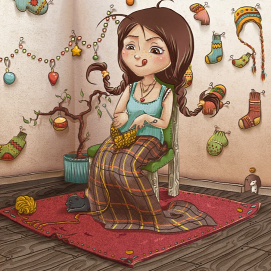 Девушка рукодельница