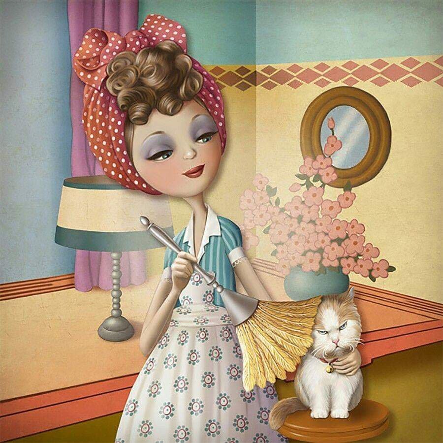 Художник-иллюстратор Nina de San.