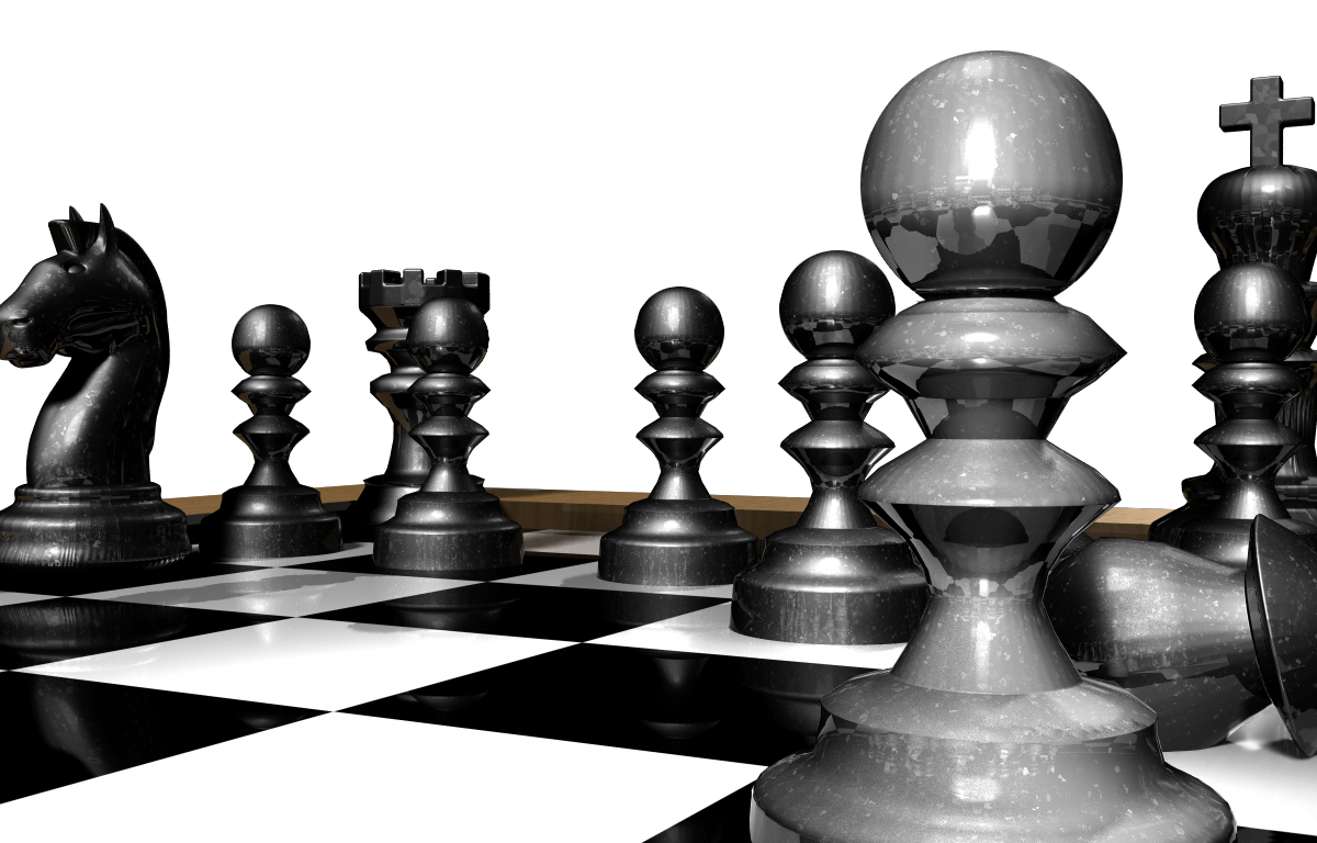 Шахматный турнир на прозрачном фоне