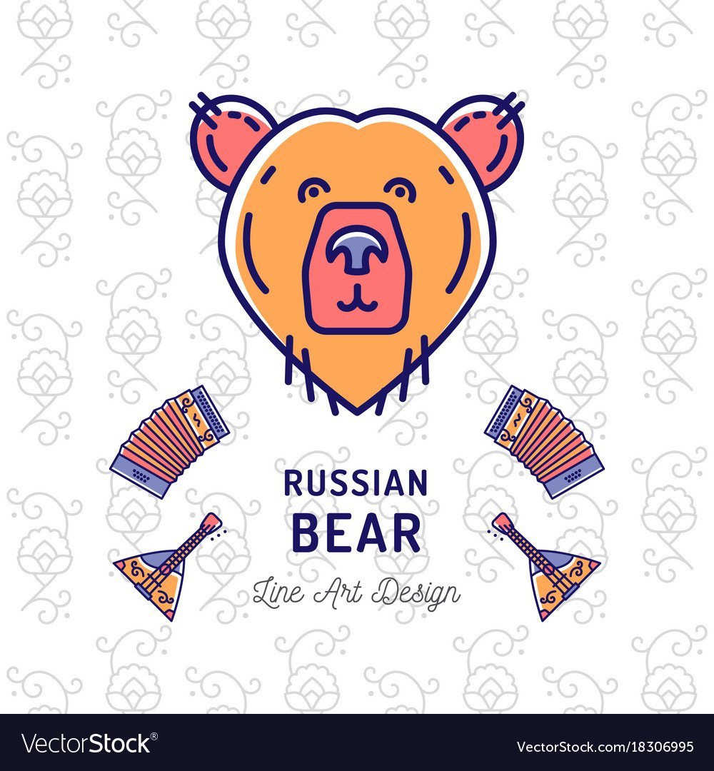 Медведь с баяном