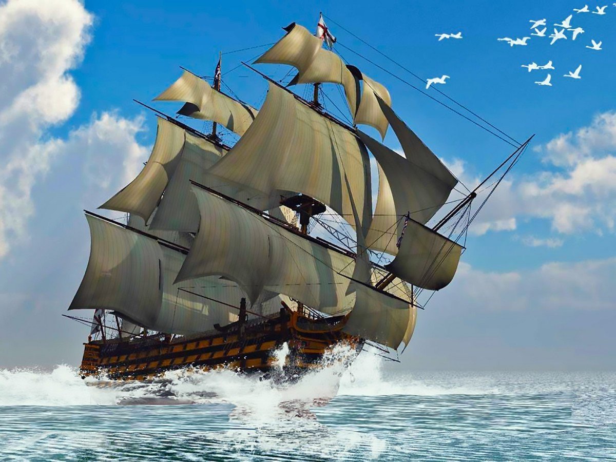 Каравелла Бригантина Фрегат
