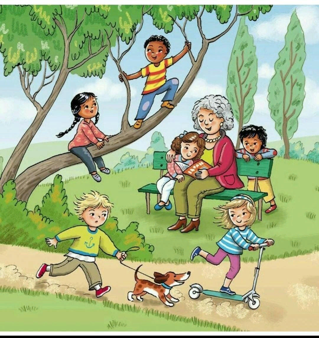 Прогулки на свежем воздухе рисовать