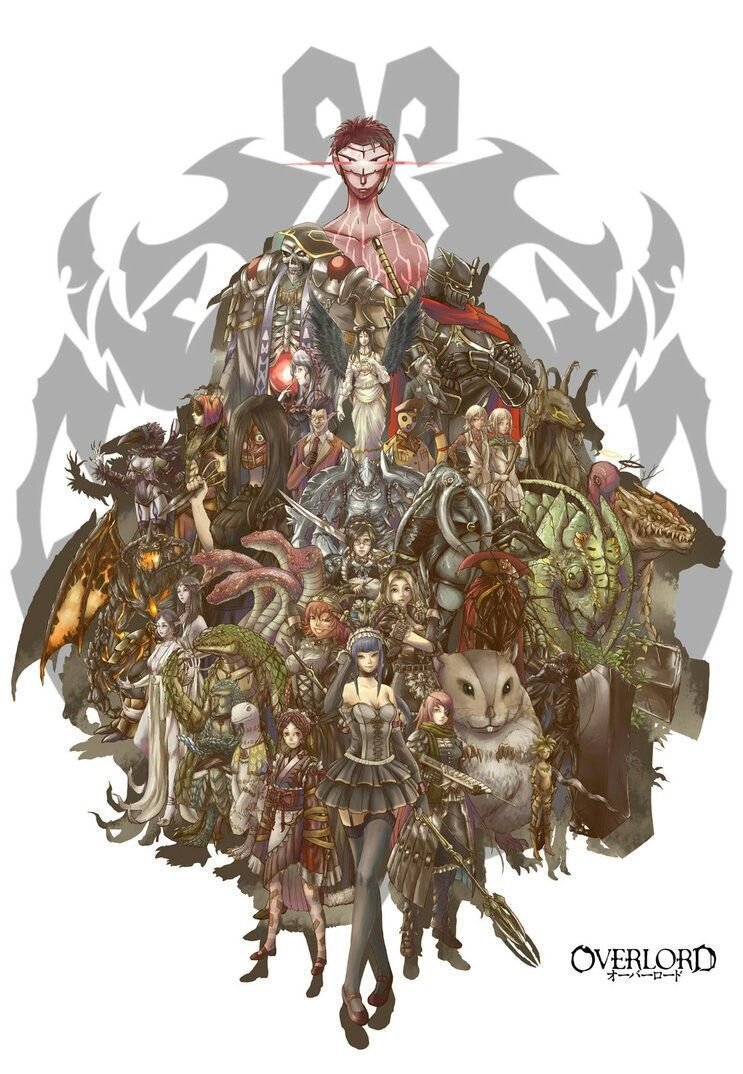 Аниме Повелитель рубедо