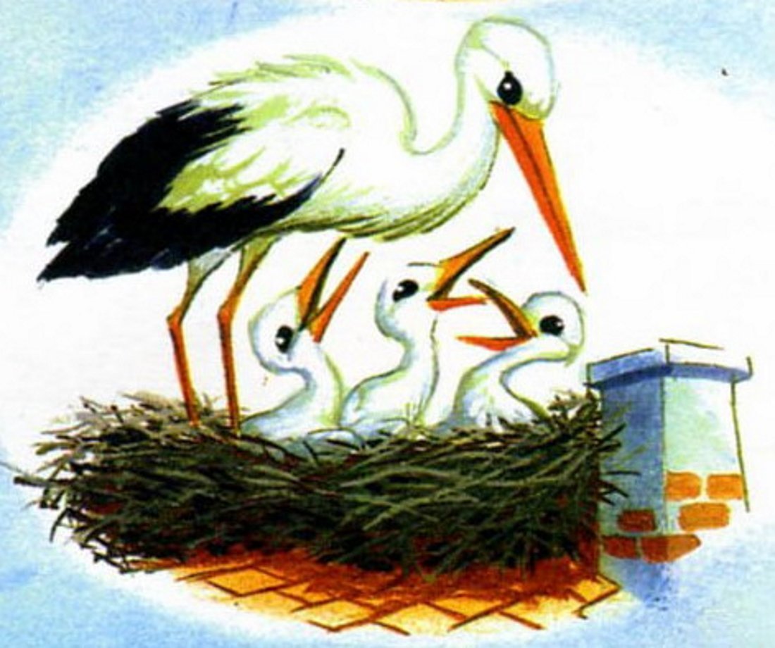 Сказка про аиста