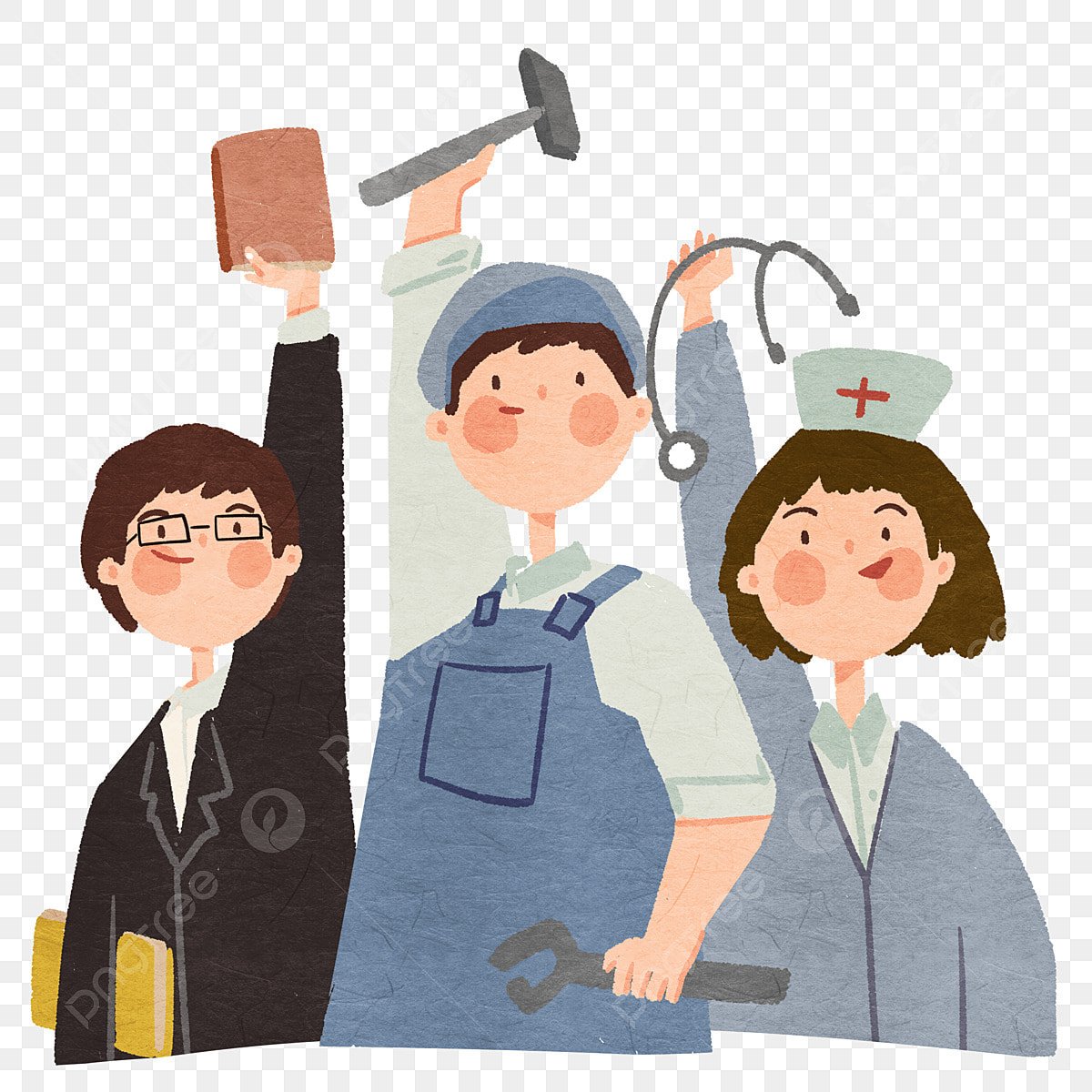 Векторное изображение труд