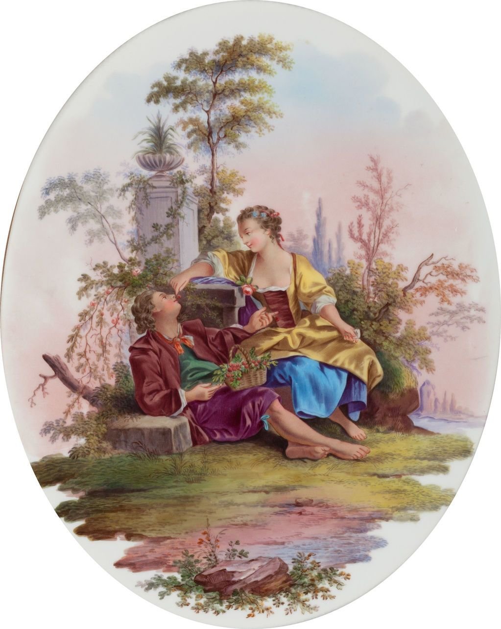 Рококо пастораль иллюстрации