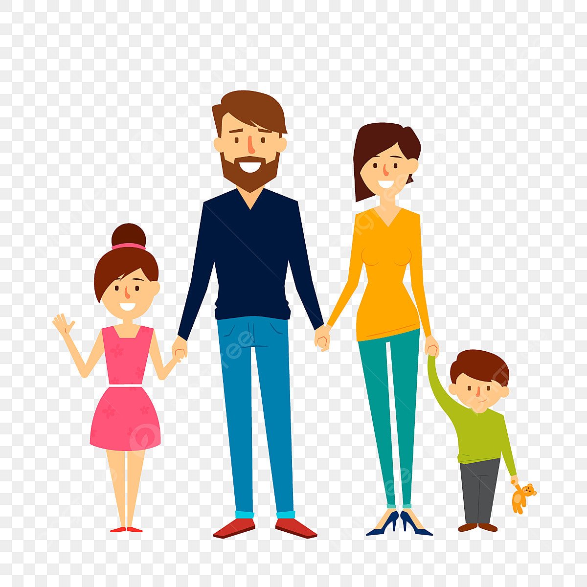 Семья рисунок Минимализм