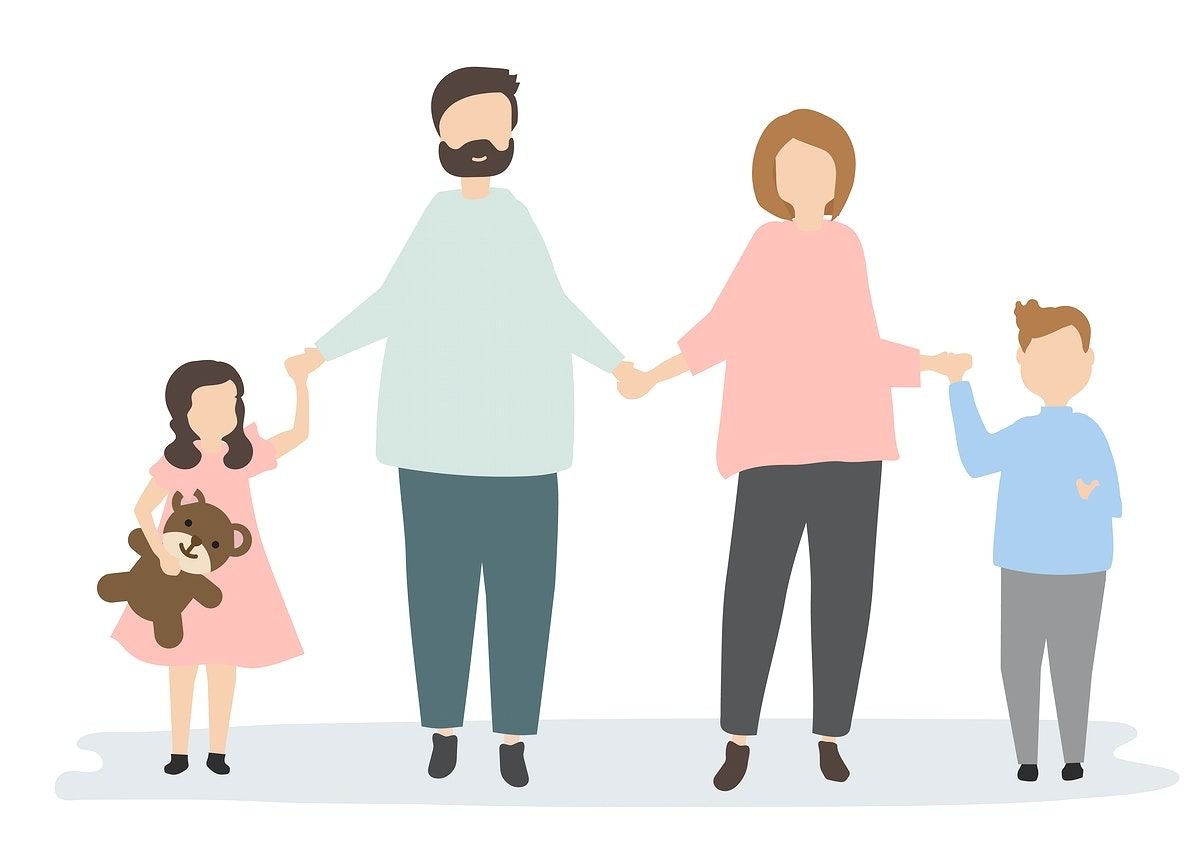 Семья вектор