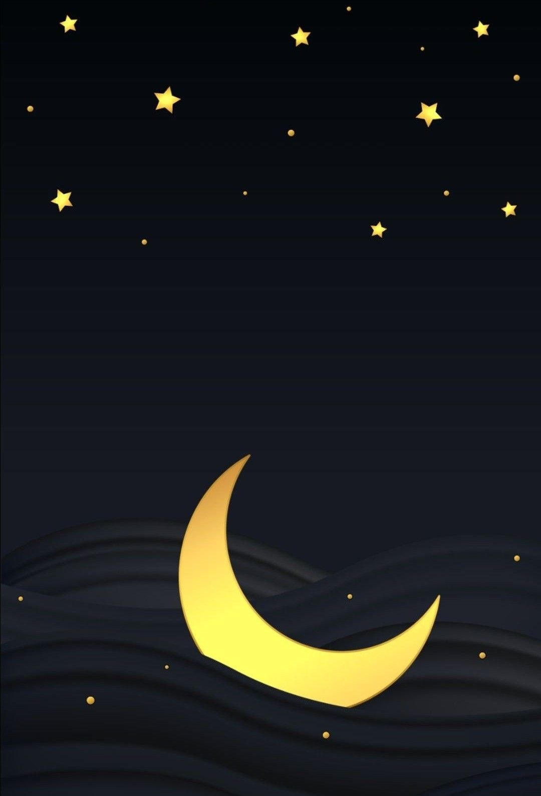Ночь с полумесяцполумесяцем