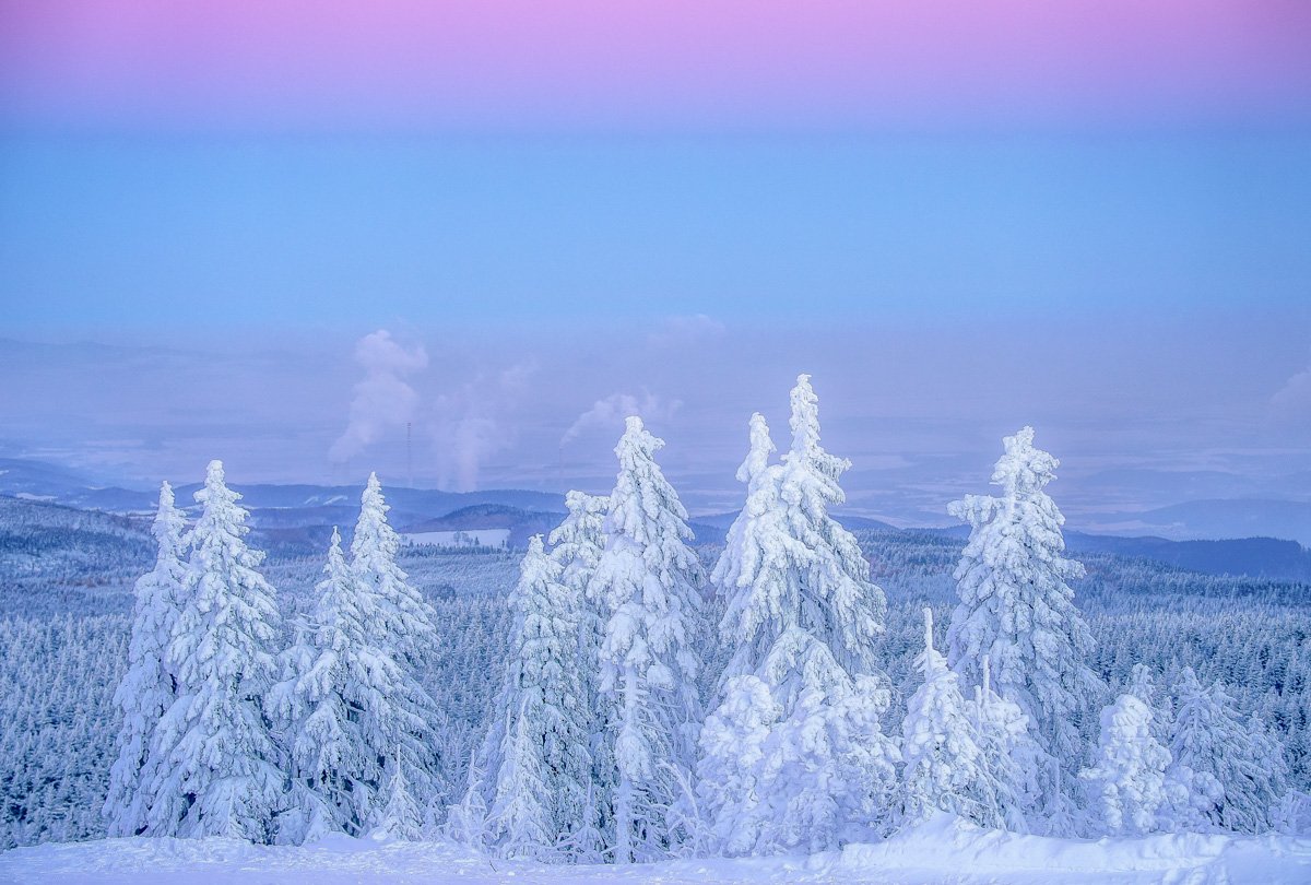 Красивая Зимушка зима