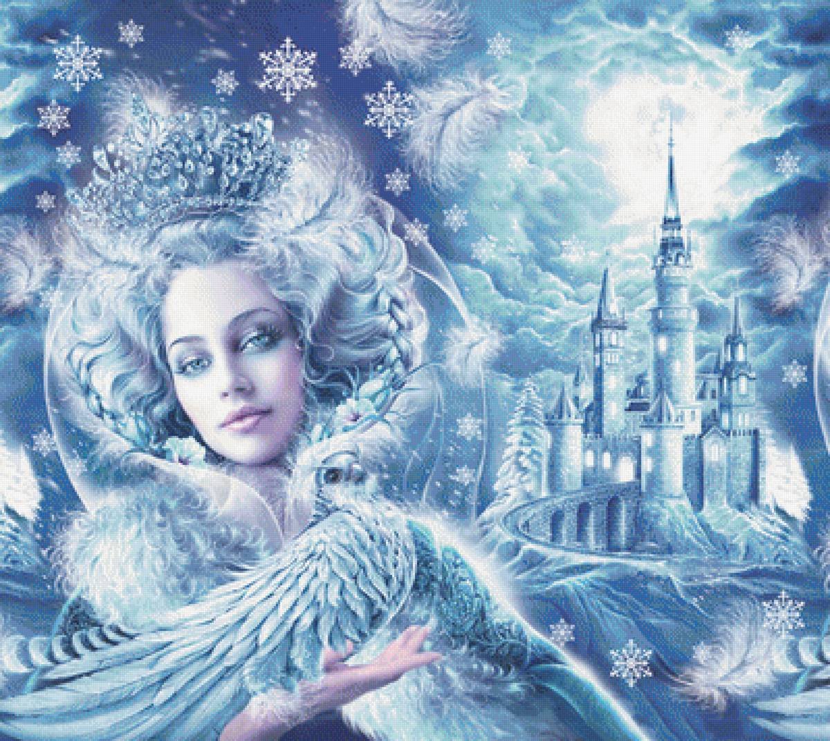 Инна Кузубова художник Снежная Королева