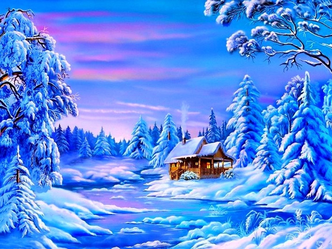 Снежный пейзаж