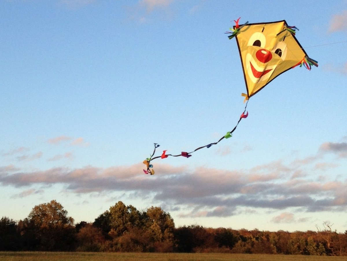 Воздушный змей старинный