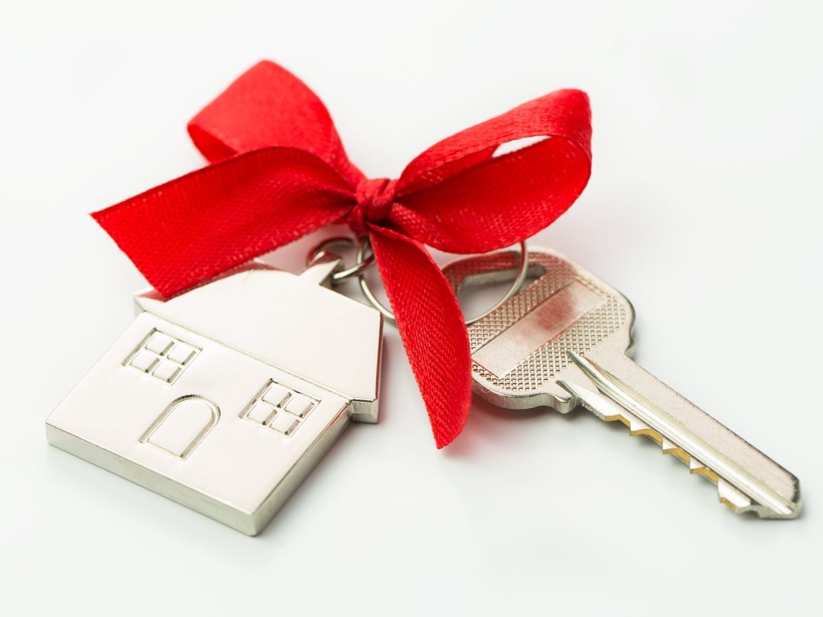 Ключи от квартиры в подарок