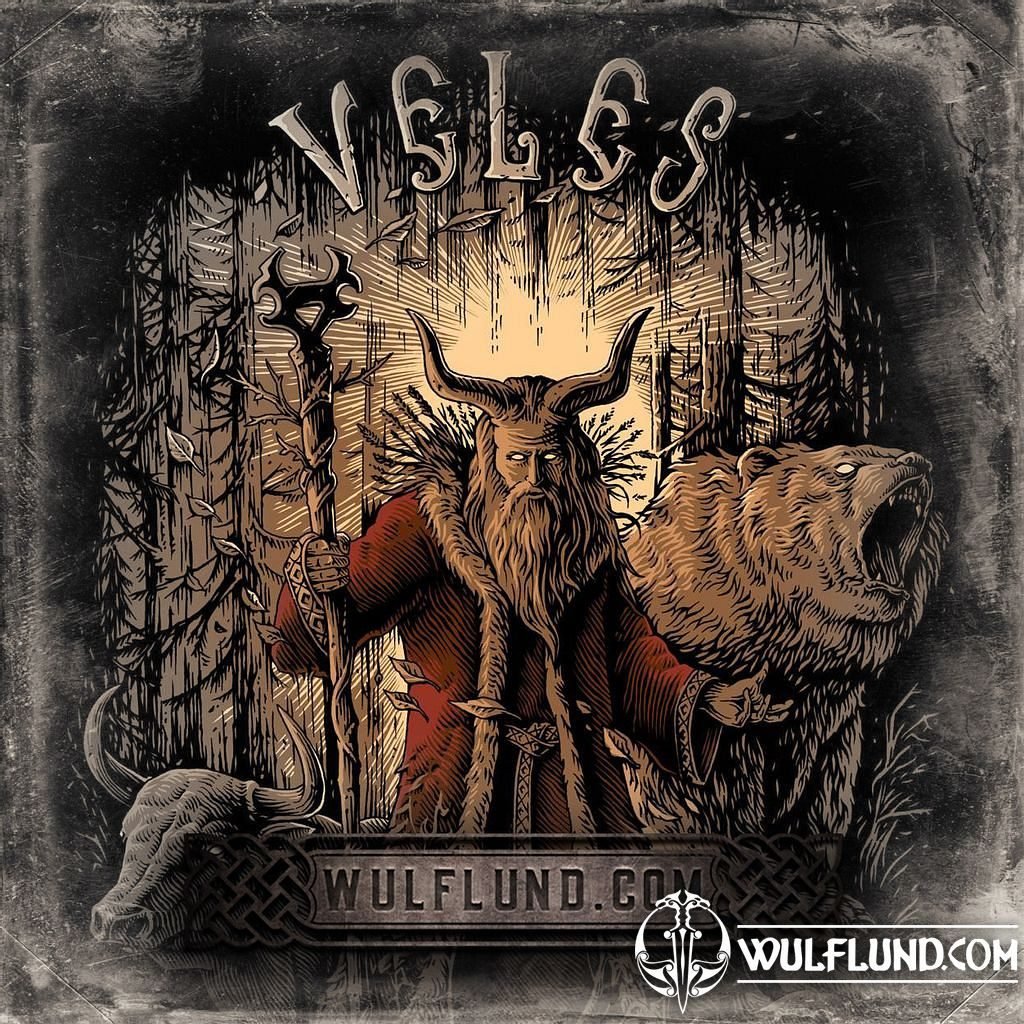 Бог Велес гравюра