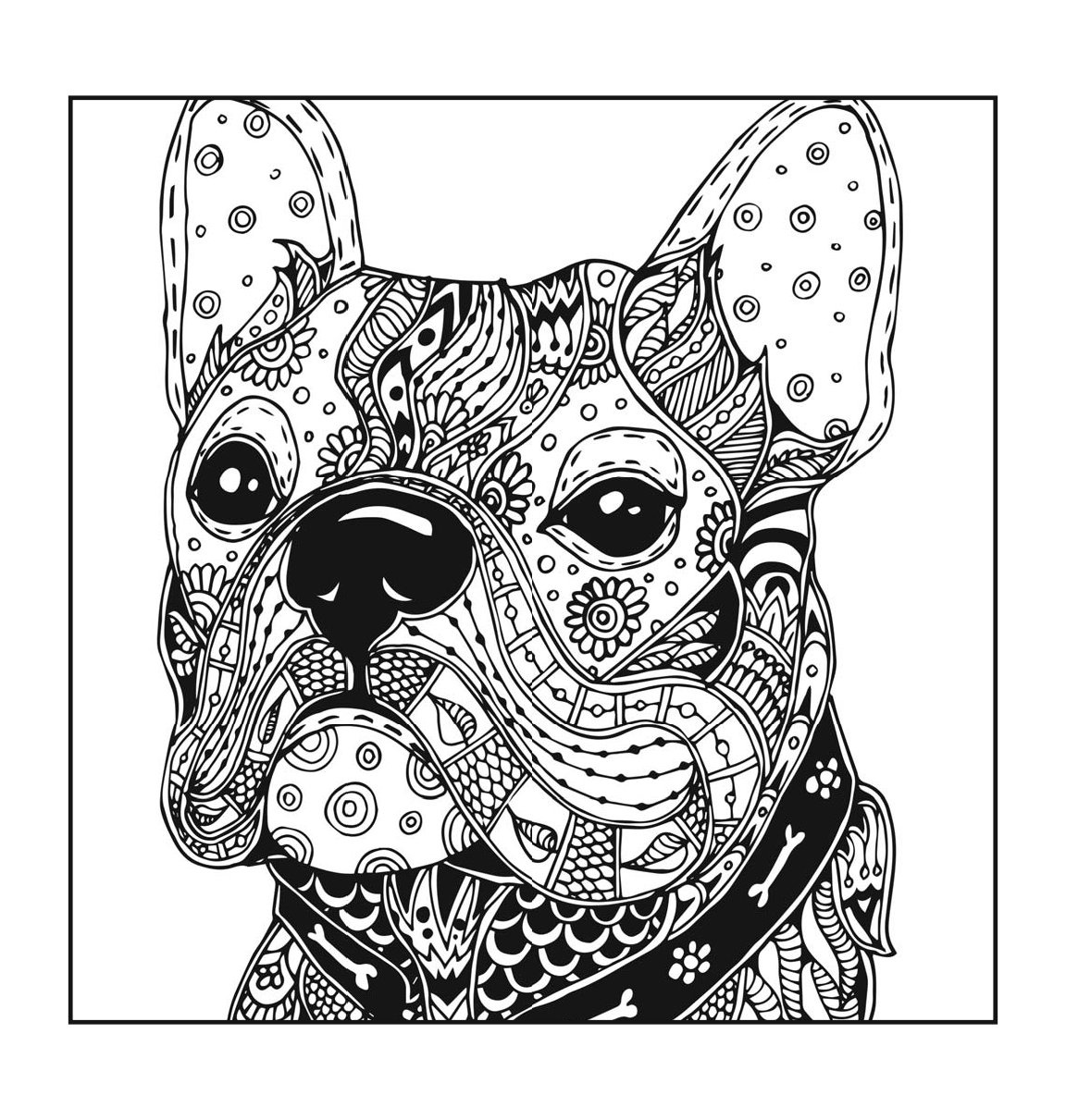 Раскраска "собаки"