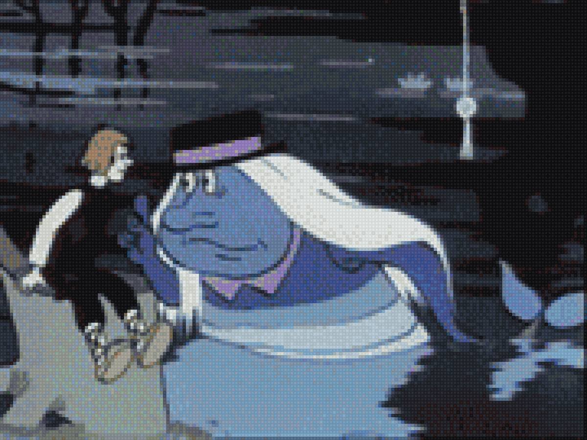 Водяной из мультфильма про забаву