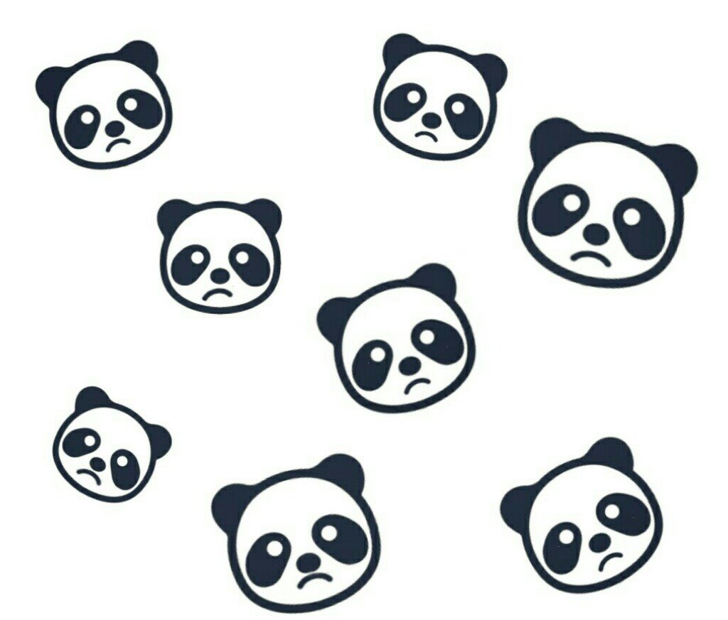 Рисунки для срисовки пандочки