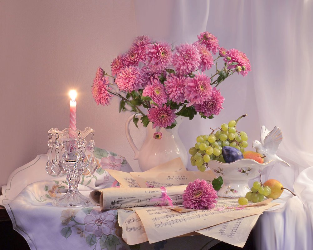 Чудесные нежные цветы