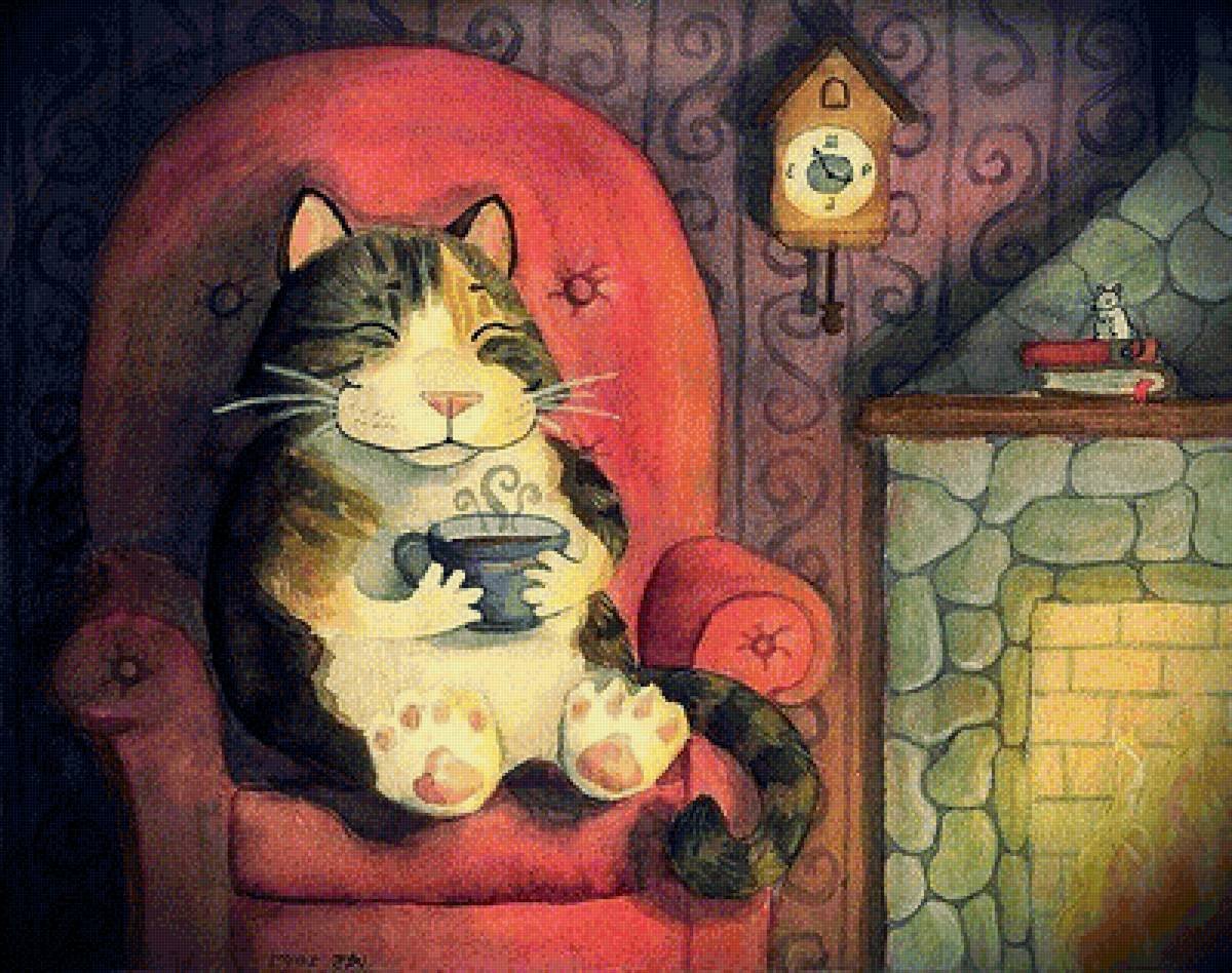 Уютный котик