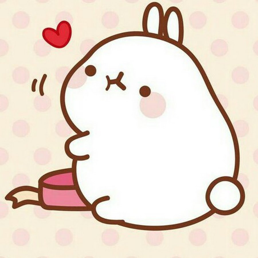 Милый Моланг для срисовки