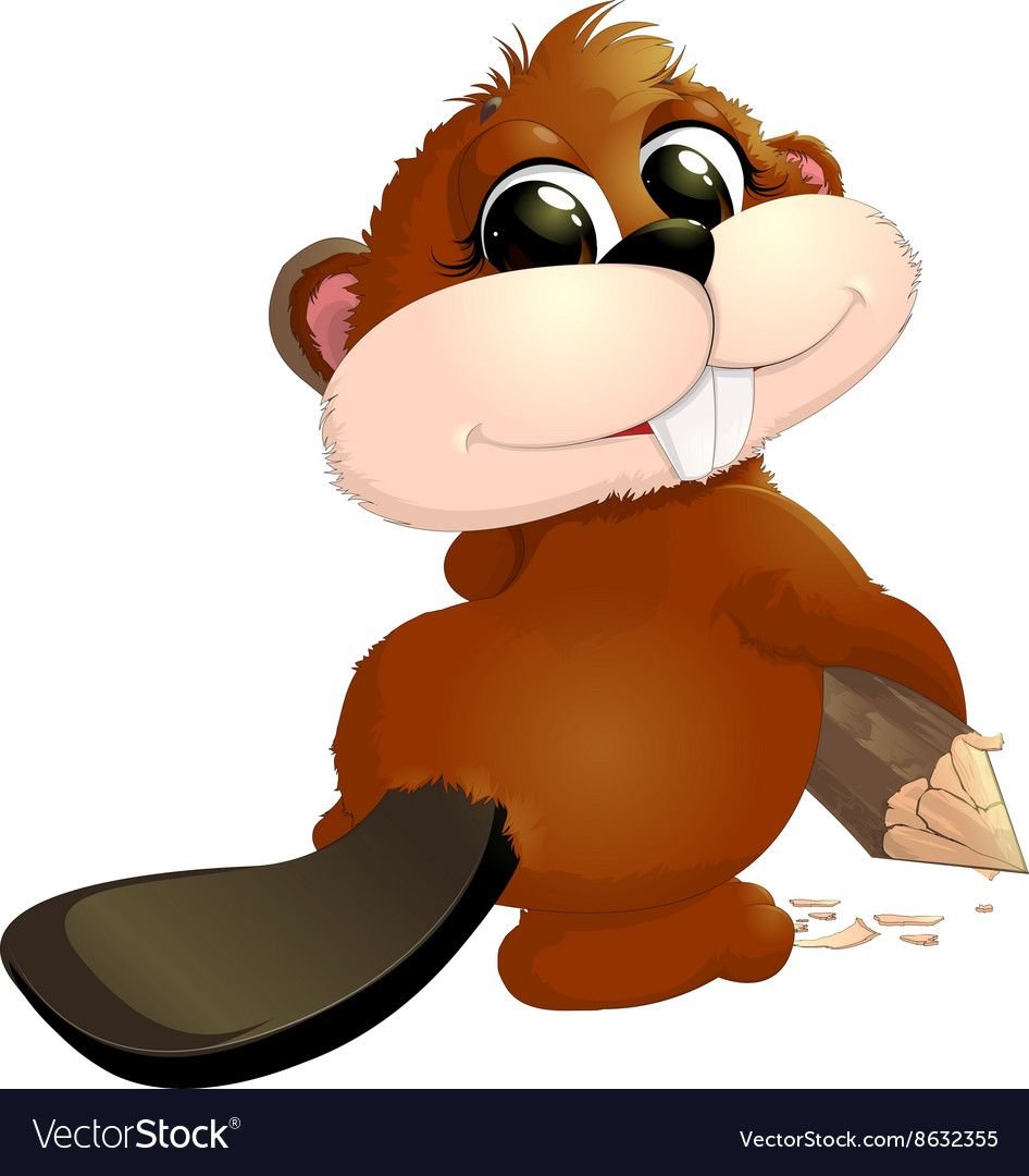 Маска на голову бобер