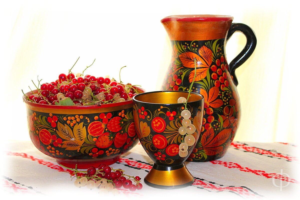 Народные промыслы Хохломская роспись