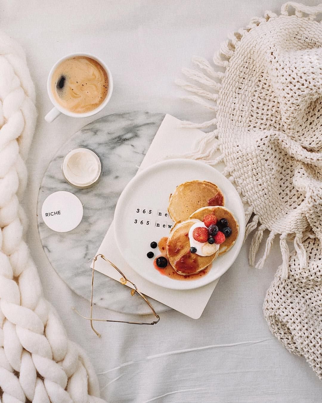 Стильный завтрак