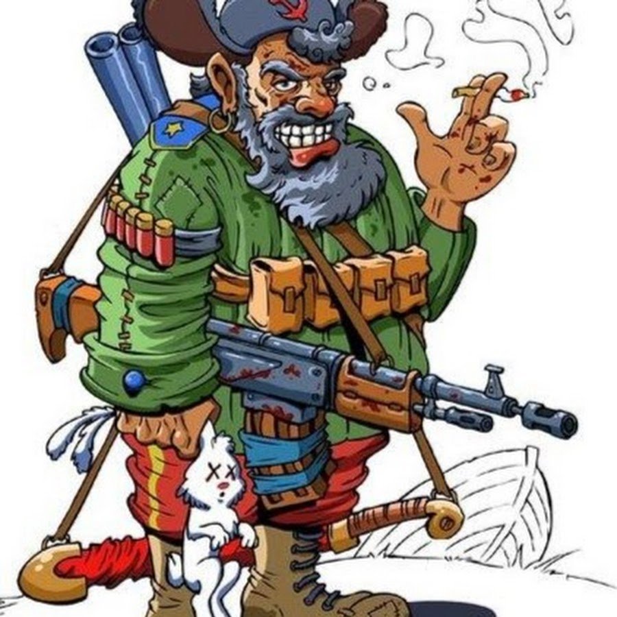 Кот охотник