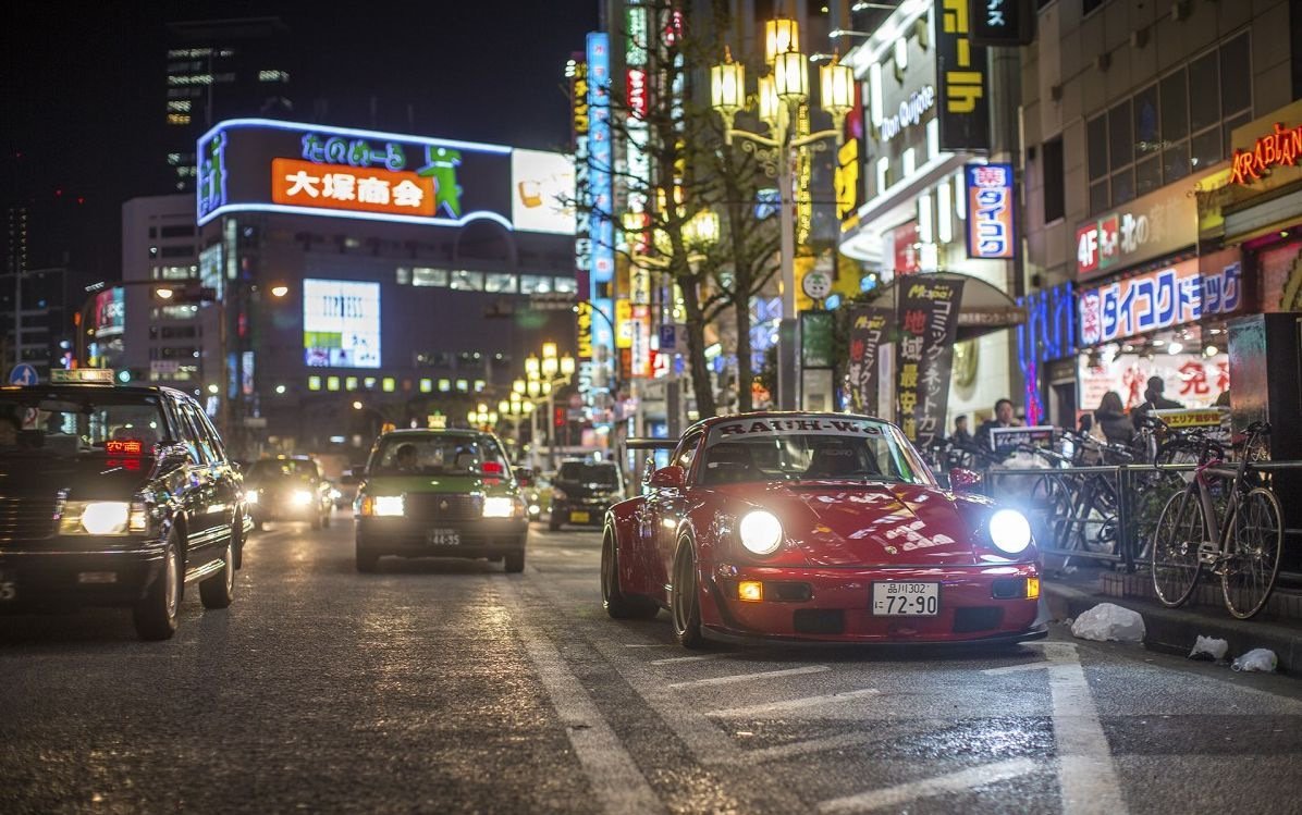 Стрит дрифт Япония