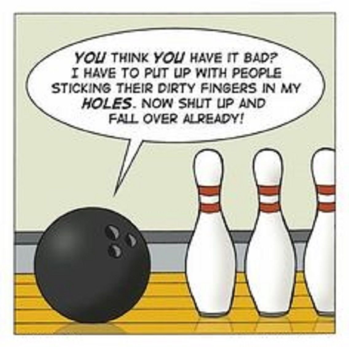 Анекдот про боулинг