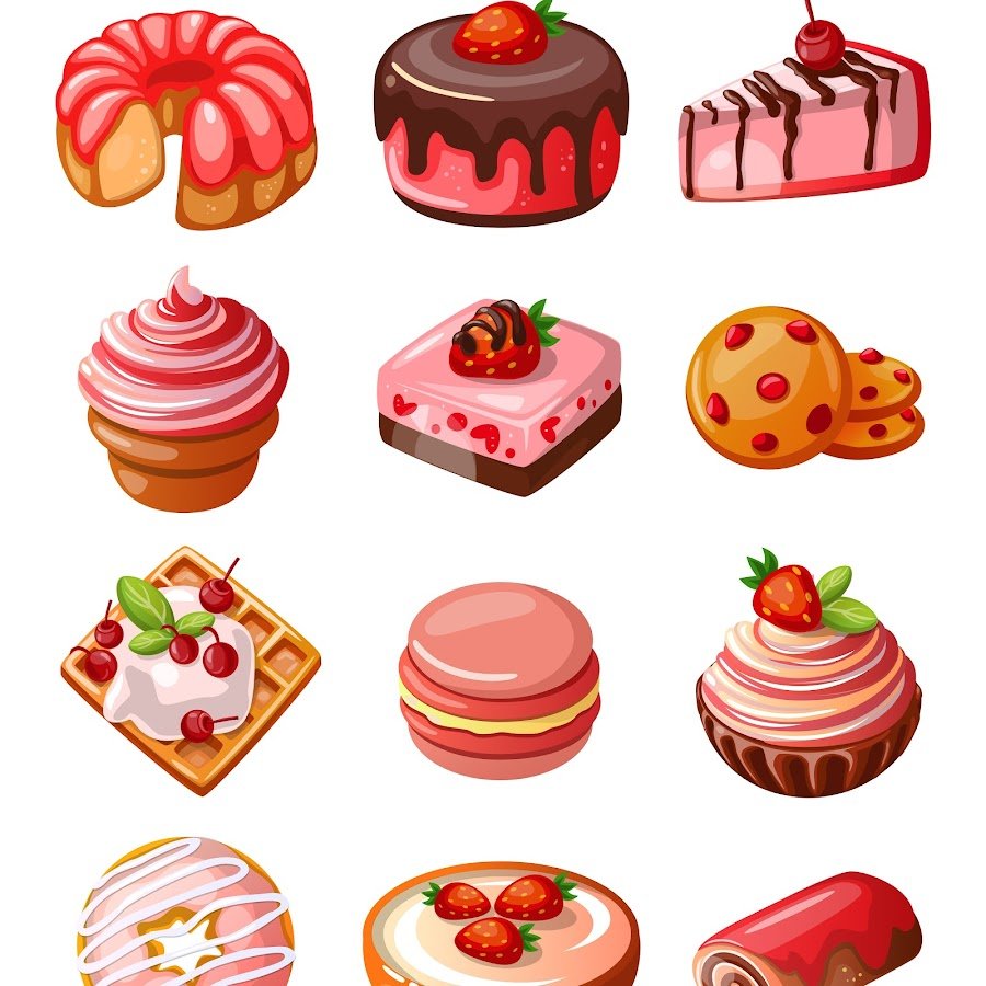 Значки для кондитерских изделий