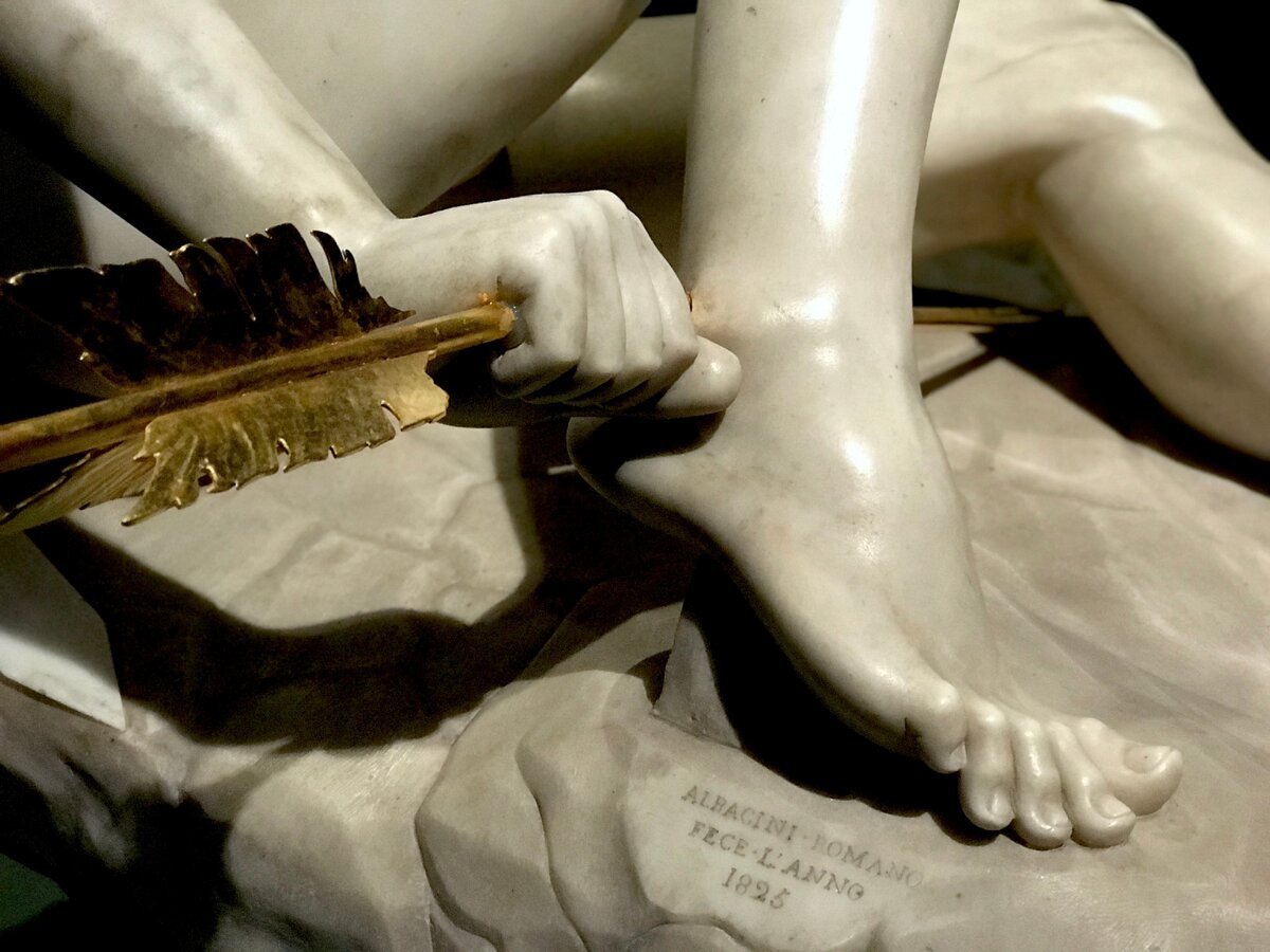 Ахиллесова пята где находится