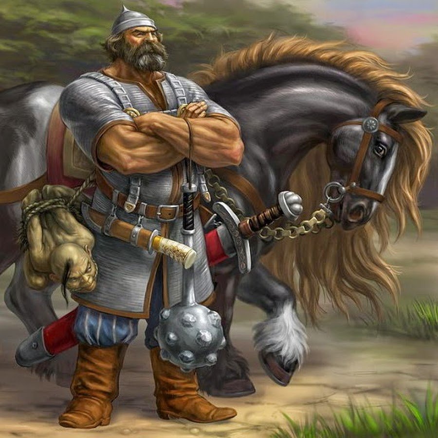 Три богатыря Илья Муромец