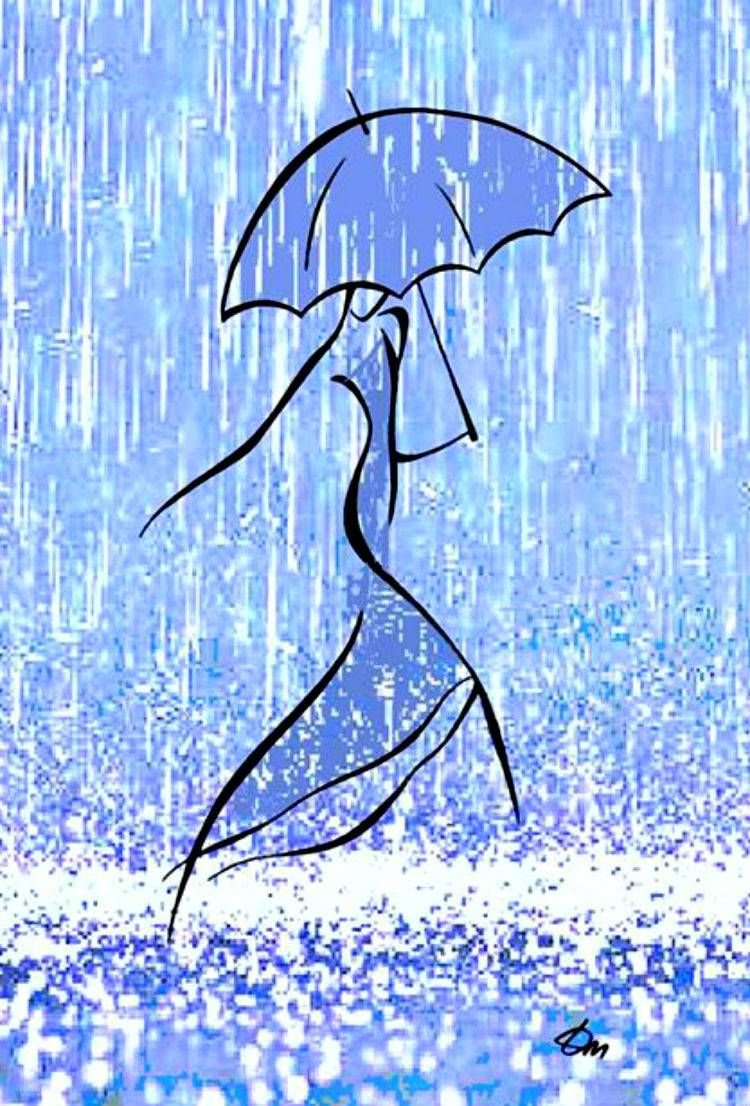 Идет дождь для детей