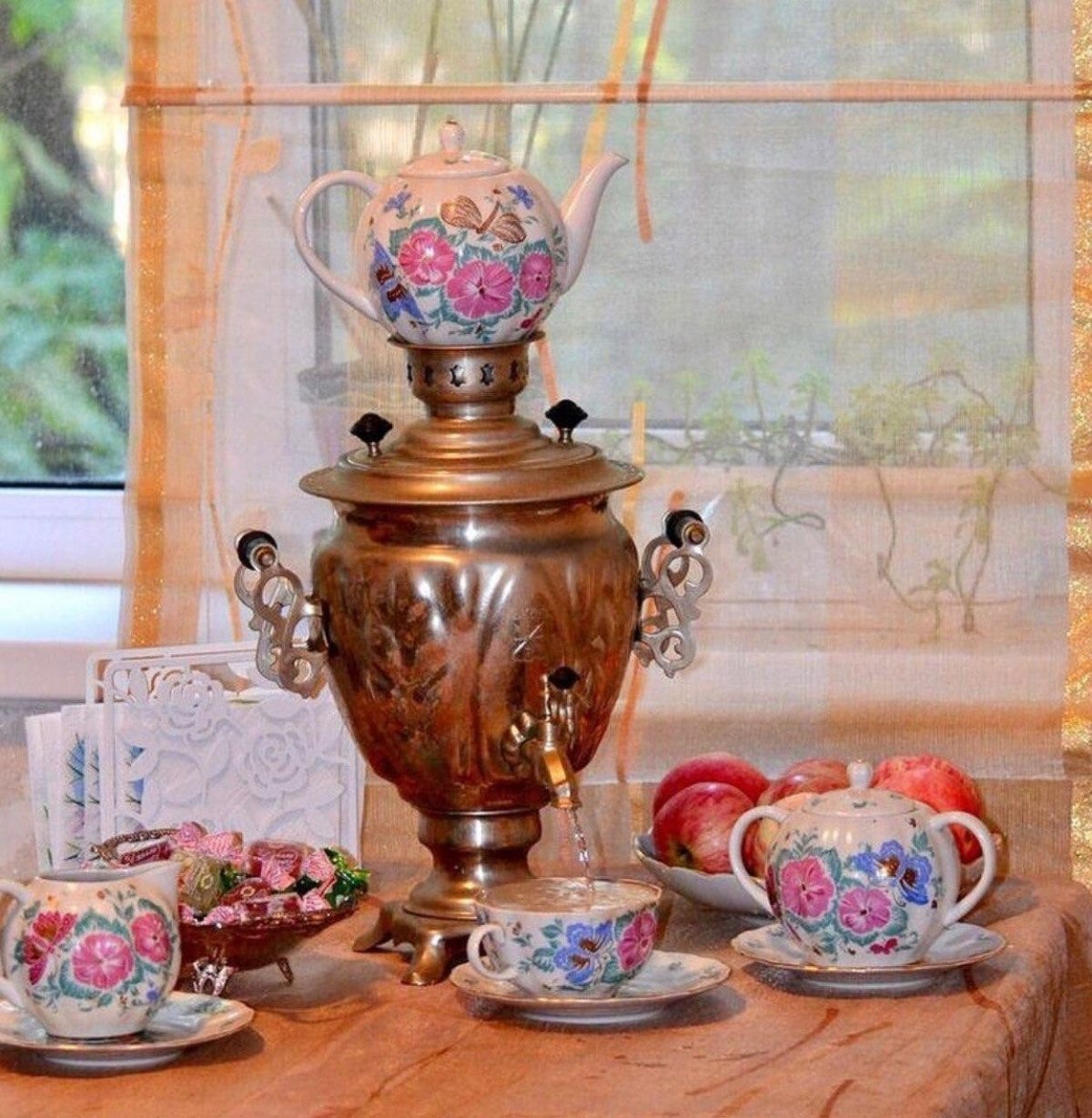 Тульский самовар чаепитие