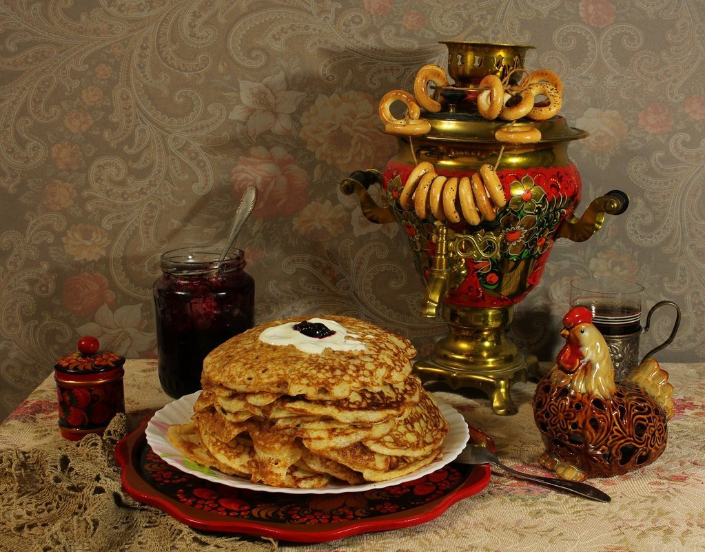 Масленица самовар