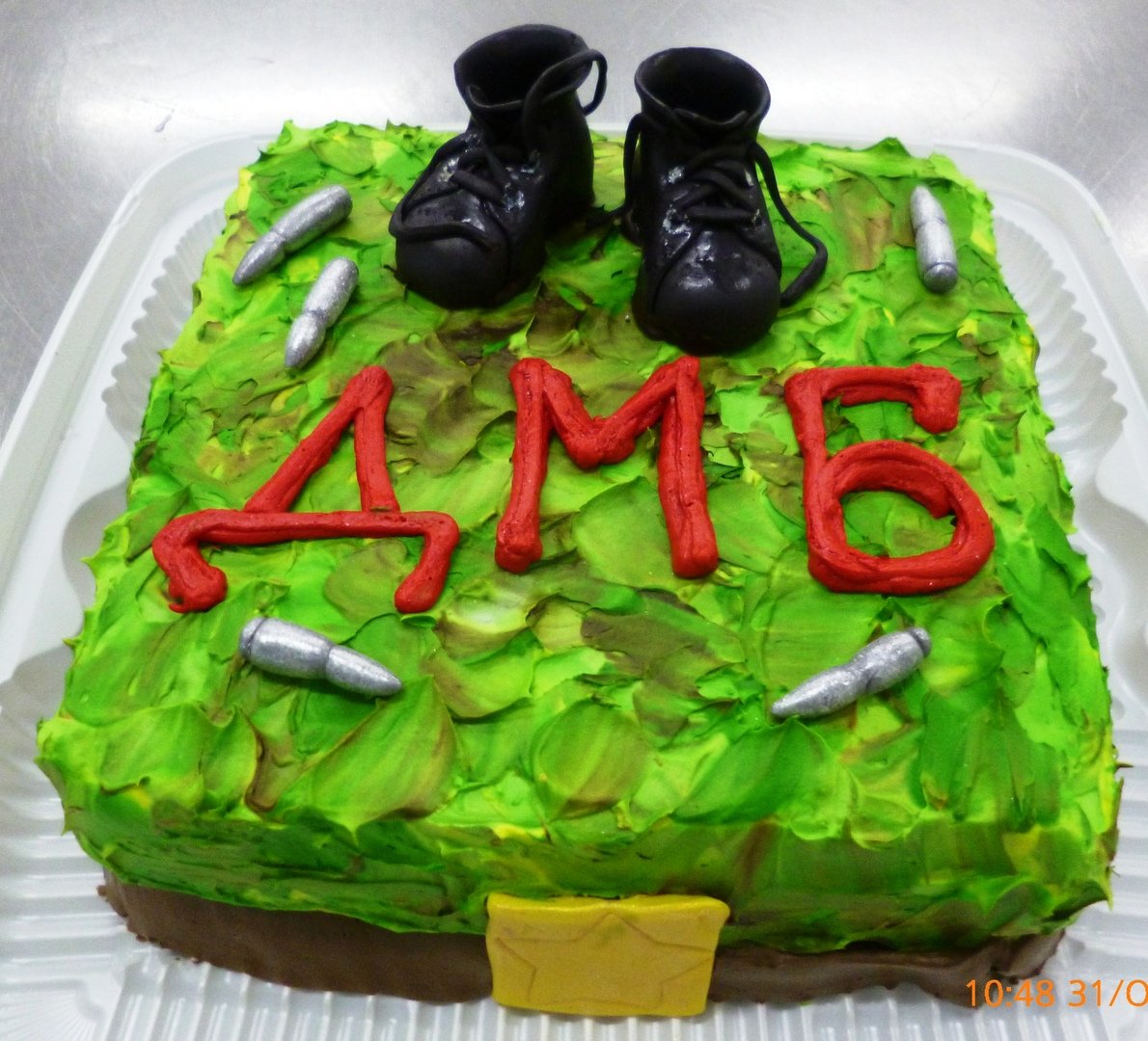 Украшение торта на дембель