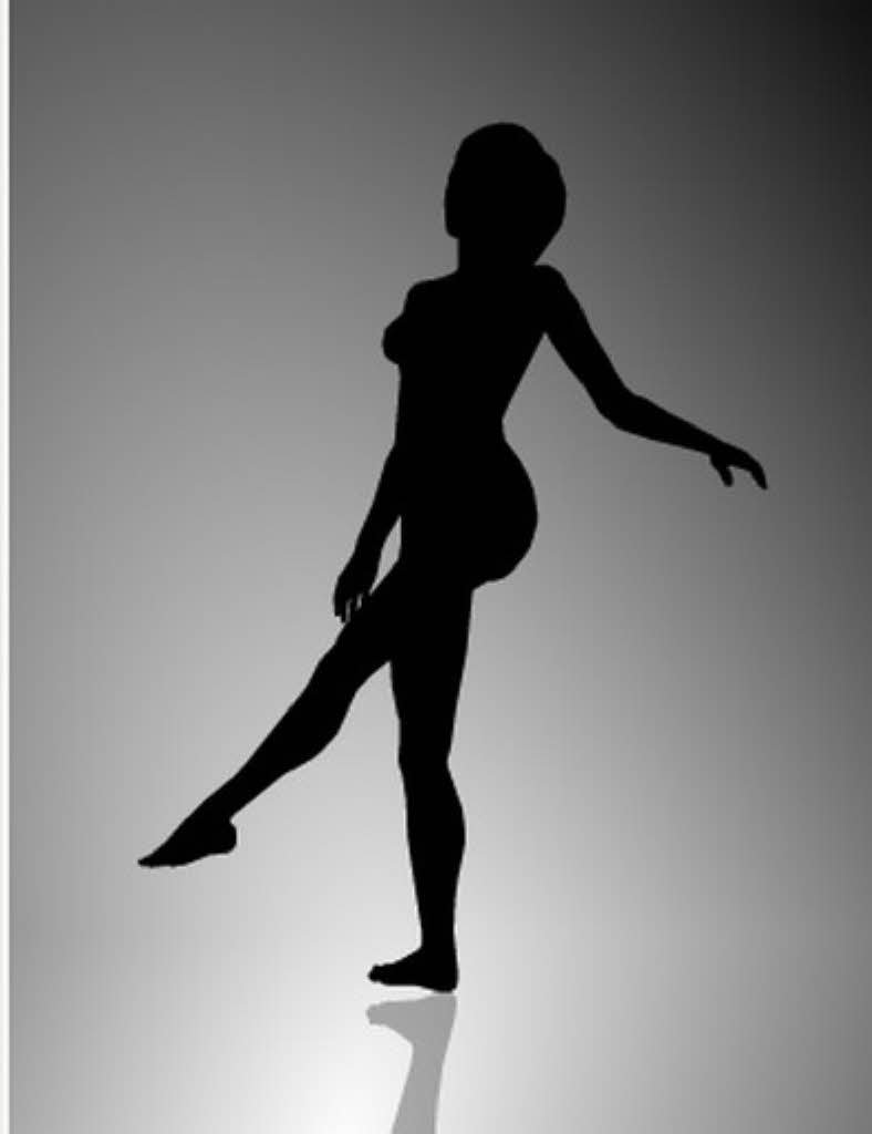 Человек взлетает