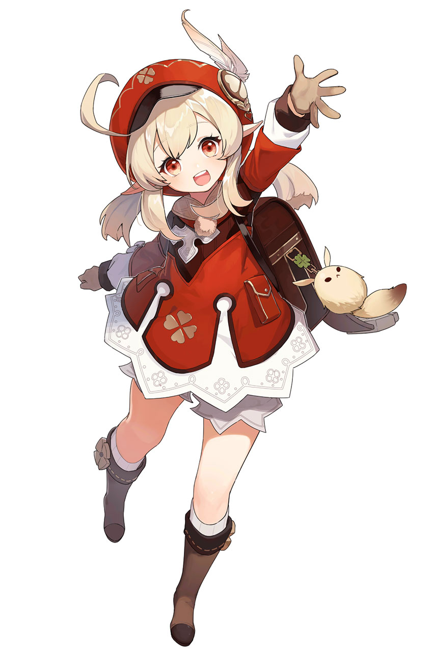 Кли Геншин Импакт официальный арт