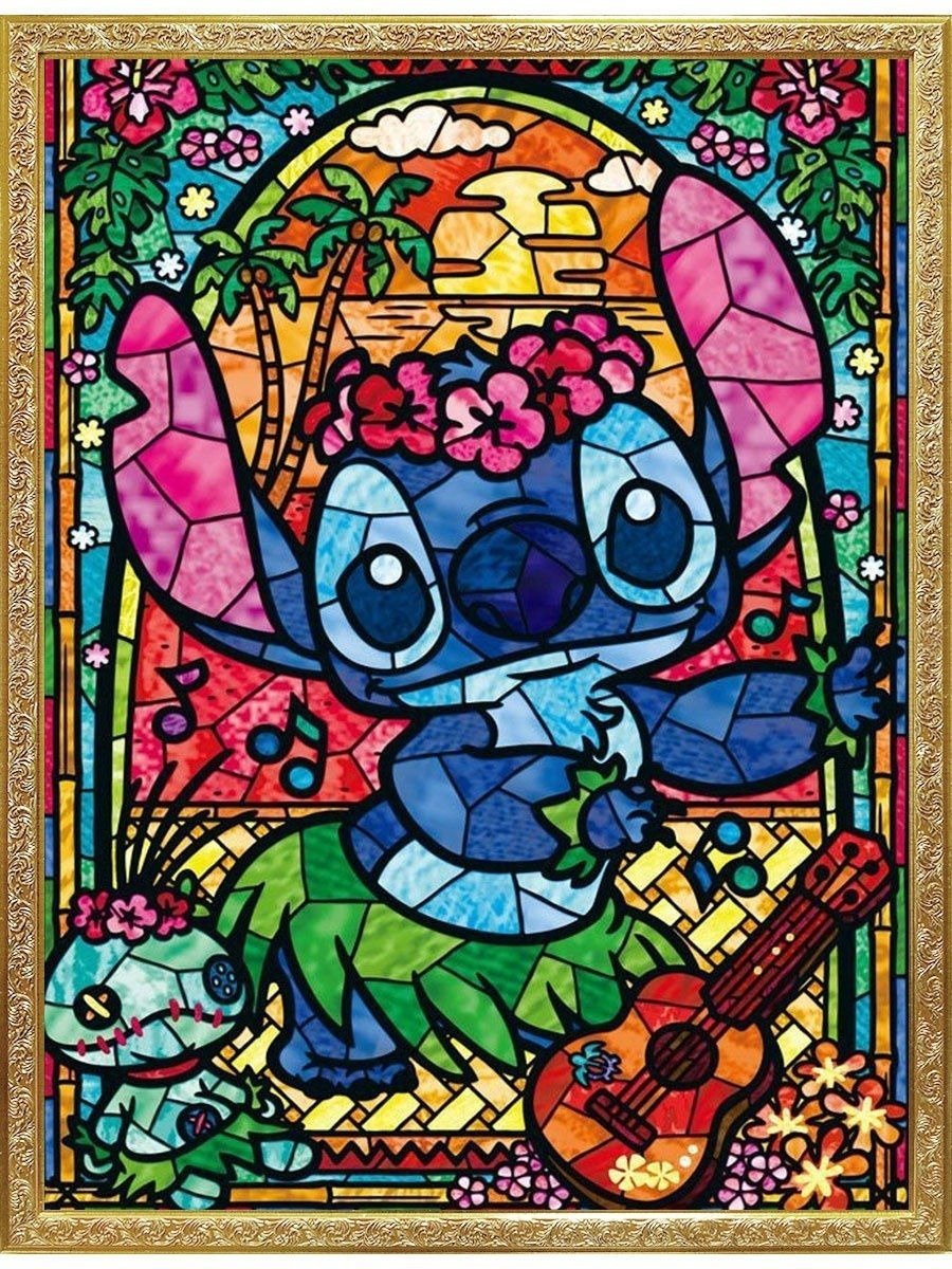 Алмазная мозаика Стич