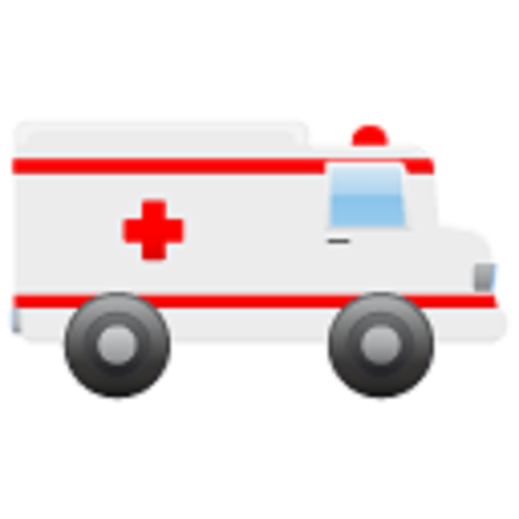 Машина скорой помощи иконка