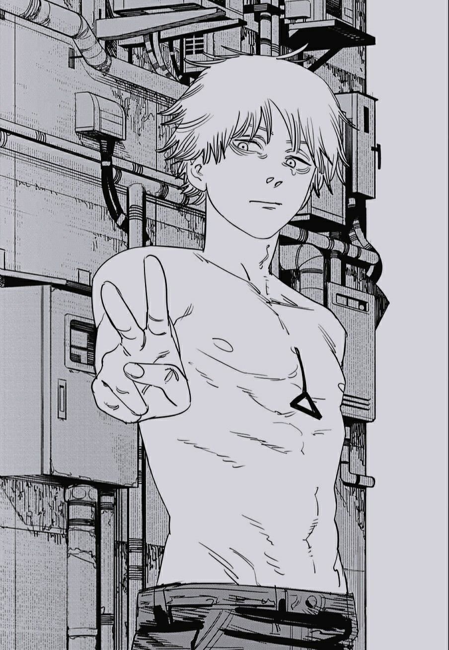 Максима Манга бензопила