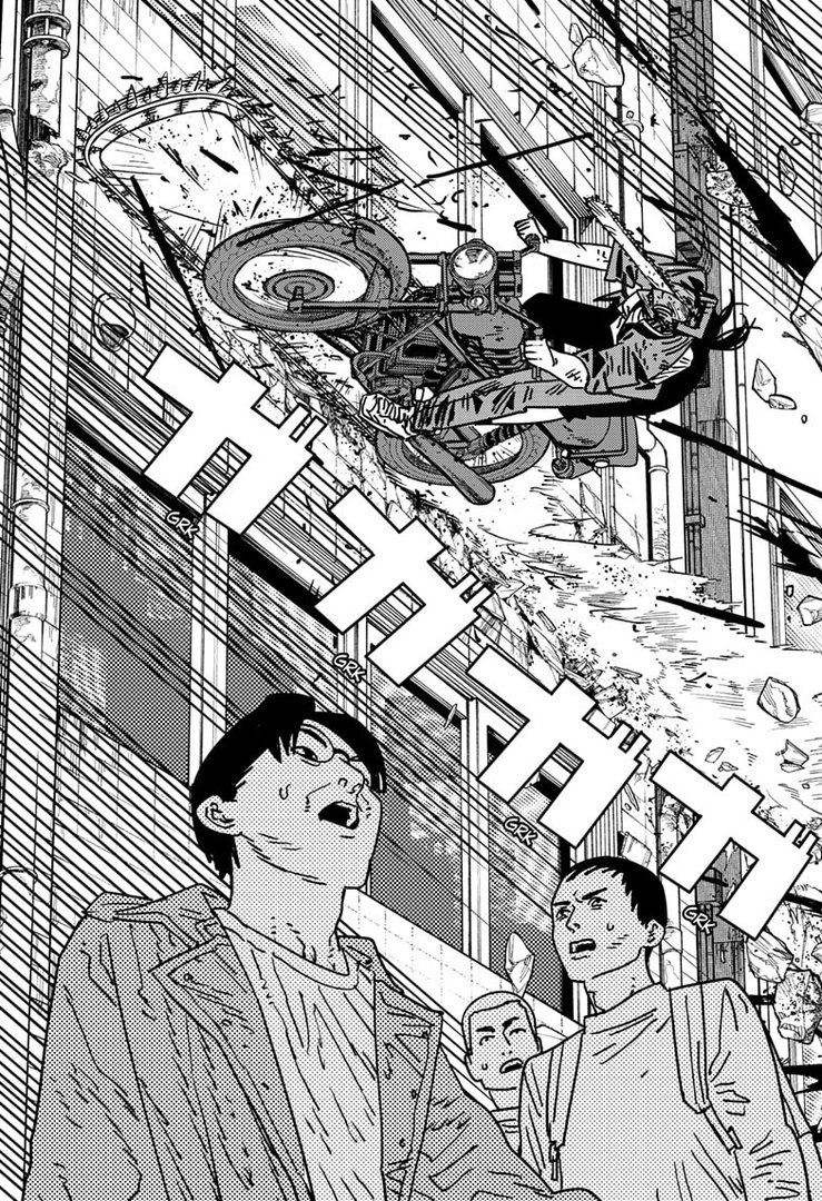 Манга человек бензопила книга