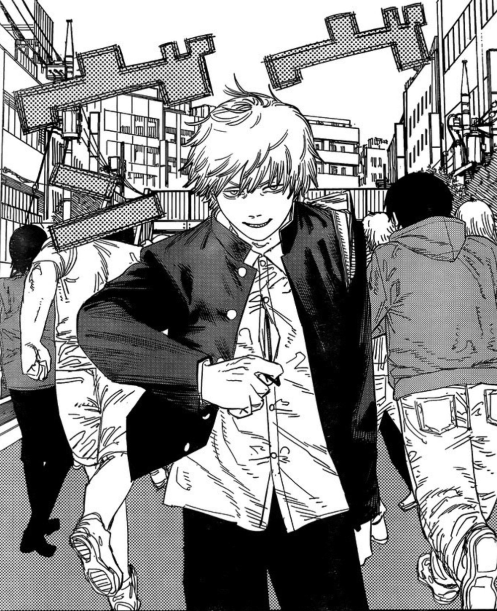 Человек бензопила 2 Манга