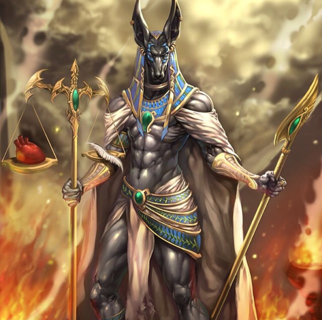 Анубис Бог Египта