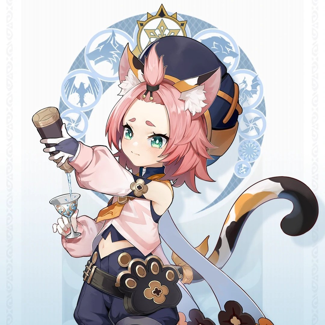 Геншин с дионой