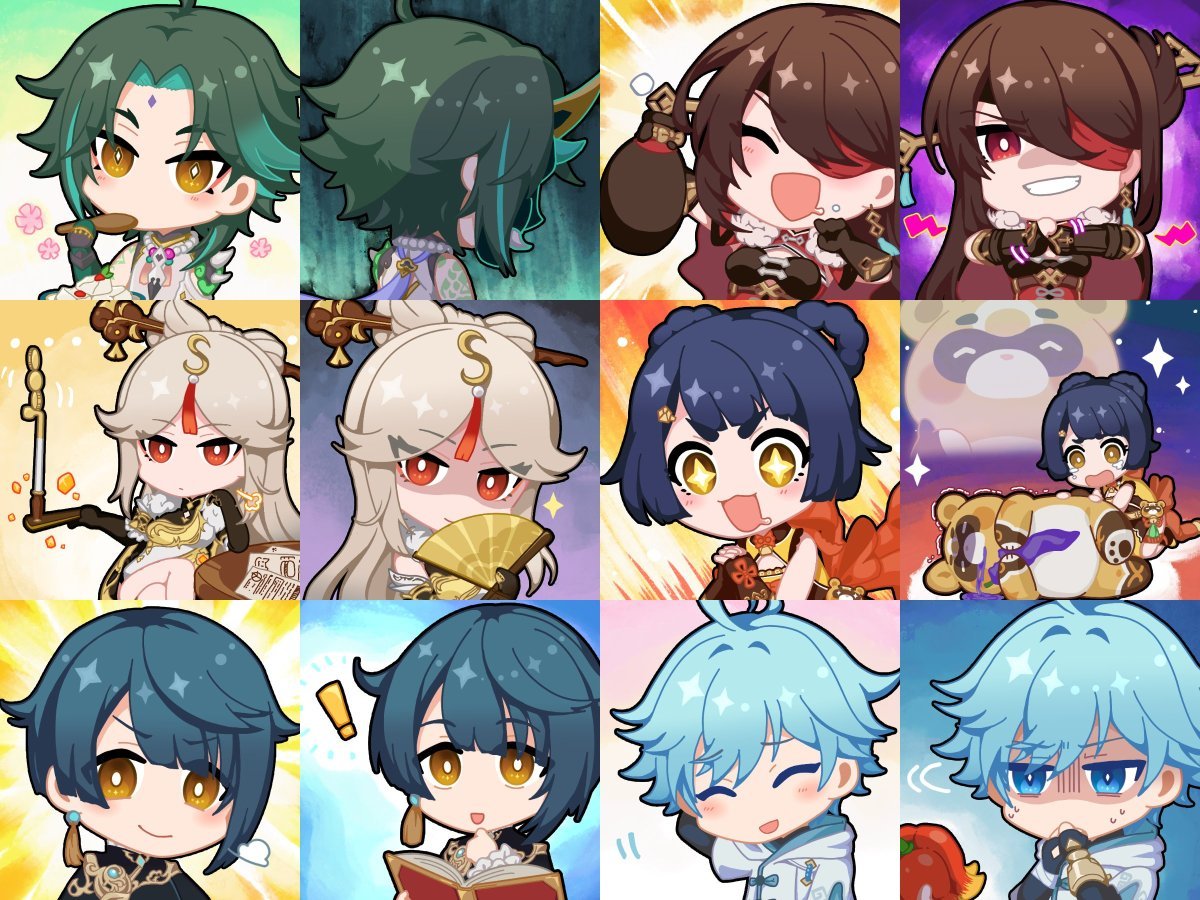 Чиби альбедо Геншин