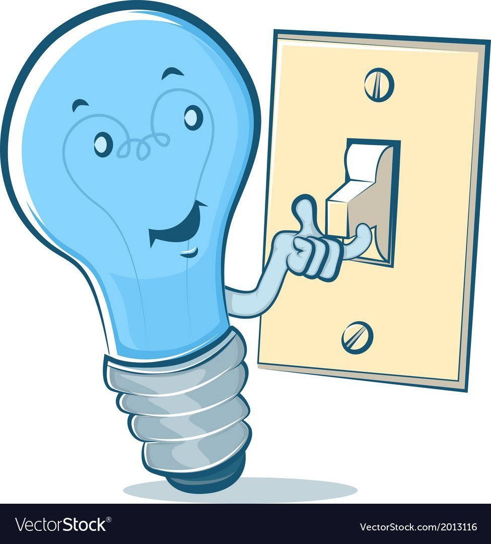 Выключайте свет с лампочкой